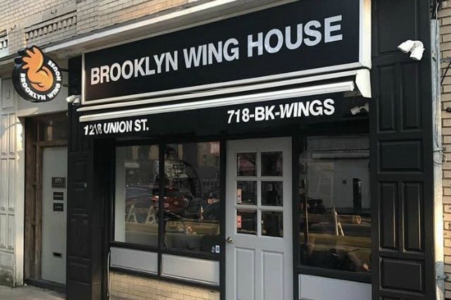 The shooting occurred outside the recently opened Brooklyn Wing House